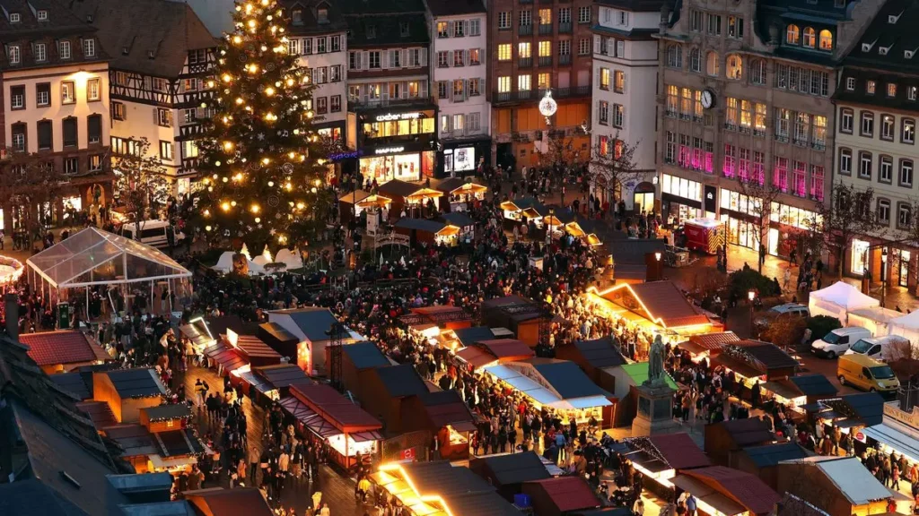 Marché de Noël à Strasbourg - Top 5 des meilleurs marchés de Noël d'Europe