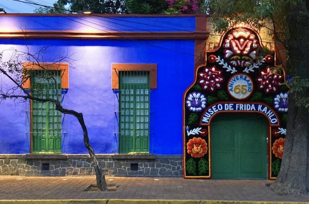 porte musée de Frida Kahlo mexico 