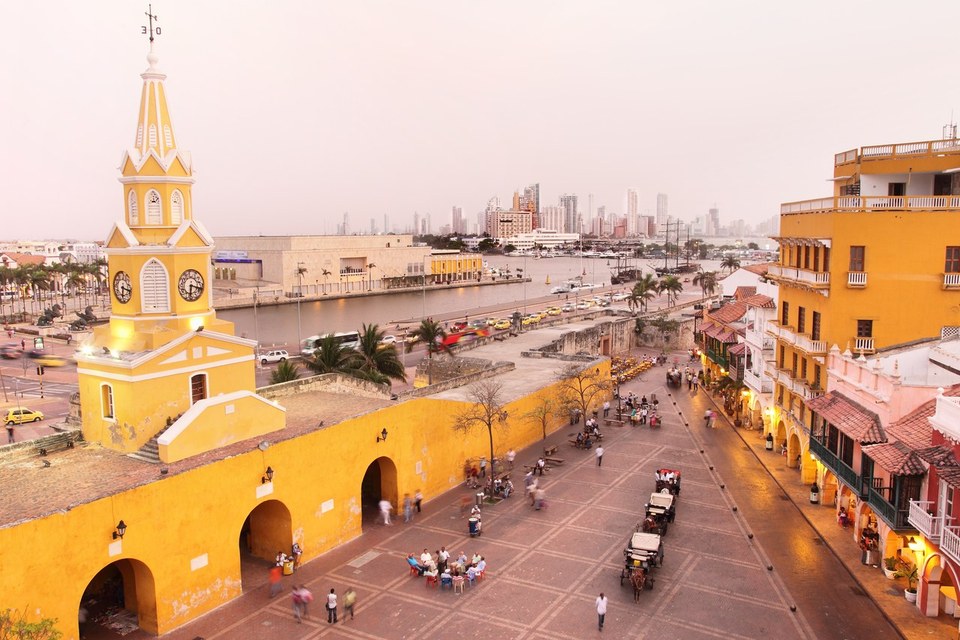 Centre ville de Carthagène des Indes