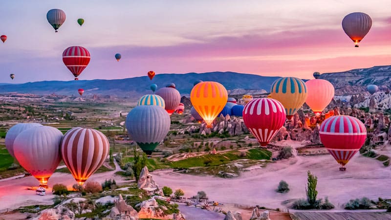 Montgolfière à Cappadoce, expérience insolite à vivre.